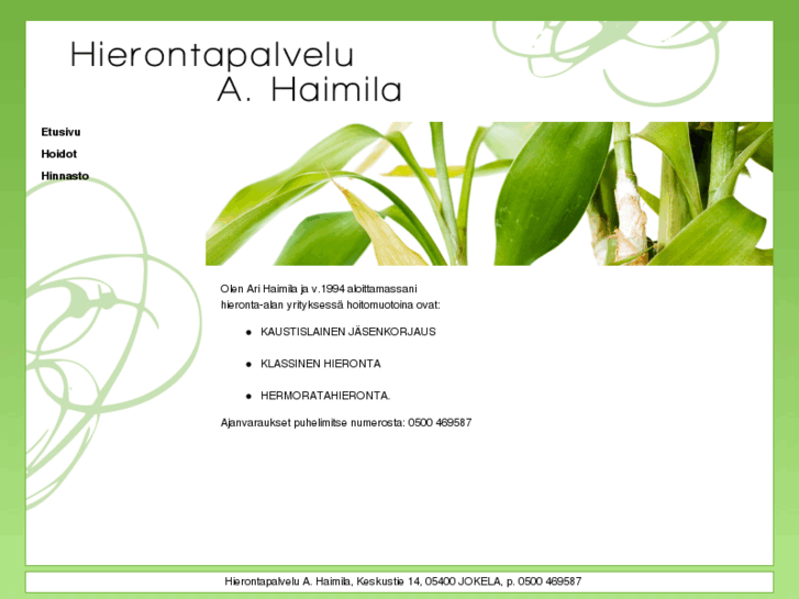 www.hierontahaimila.com