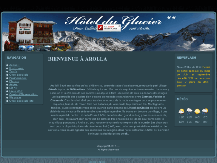 www.hotelduglacier.com