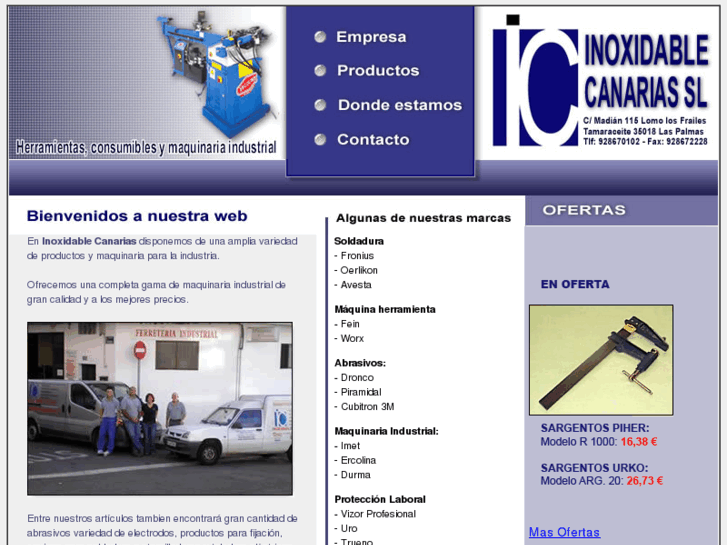 www.inoxidablecanarias.com