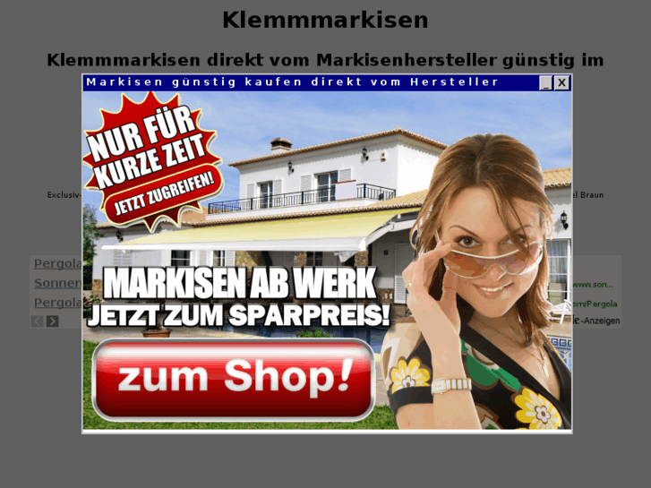 www.klemmmarkise.net