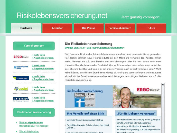 www.risikolebensversicherungen.net