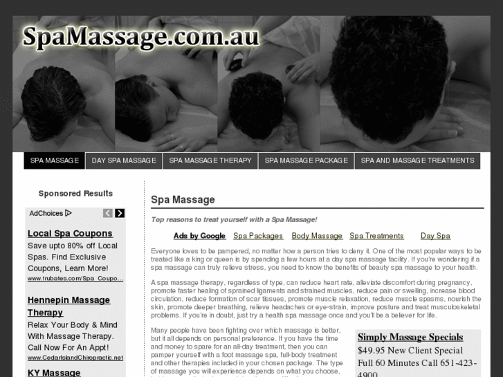 www.spamassage.com.au