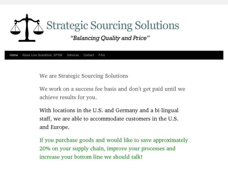 www.strategicsourcingsolutions.net