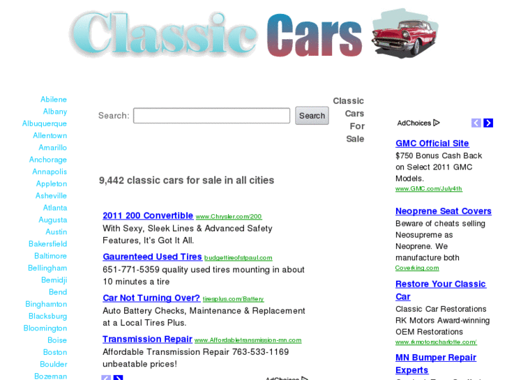 www.allclassiccarsforsale.com