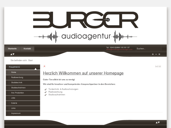 www.audioagentur-burger.com