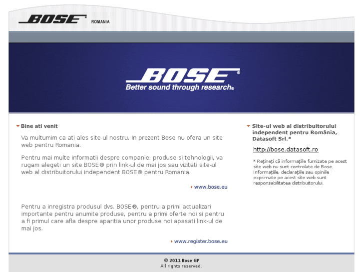 www.bose.ro