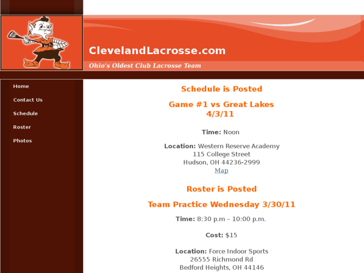 www.clevelandlacrosse.com