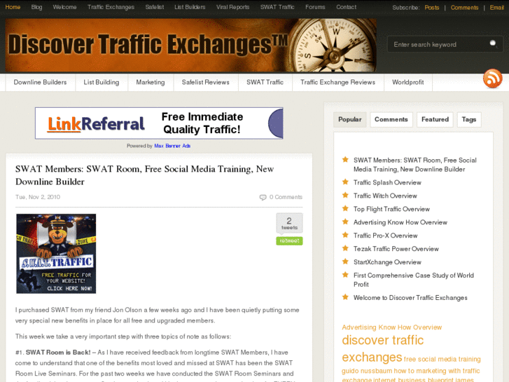 www.discovertrafficexchanges.com