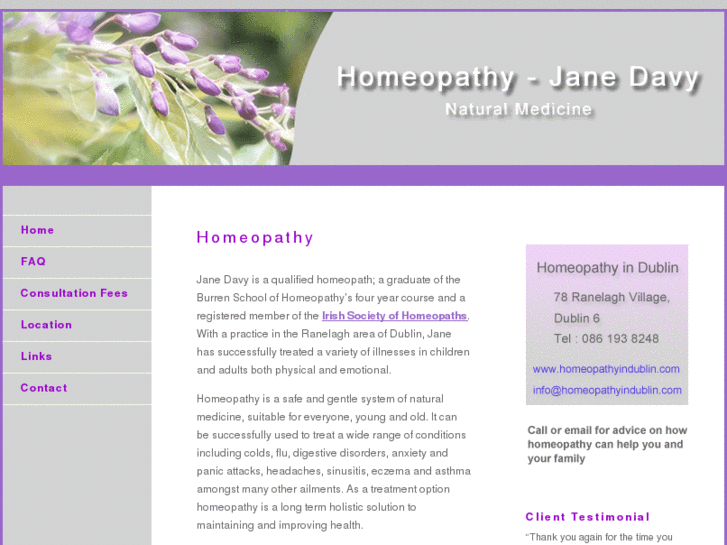 www.homeopathyindublin.com