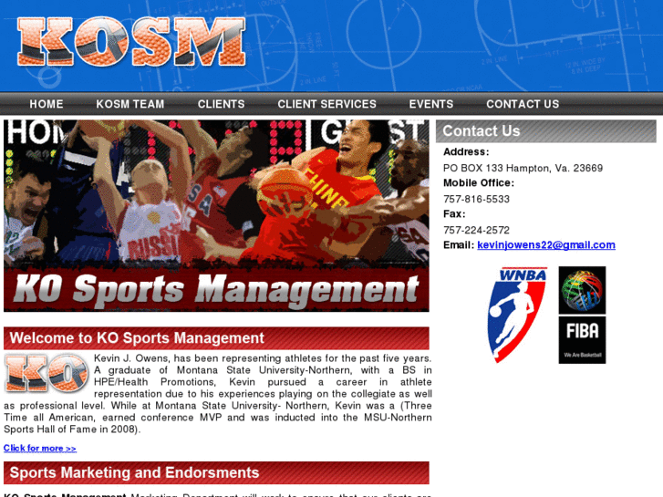 www.kosportsmanagement.com