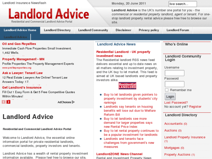 www.landlordadvice.net