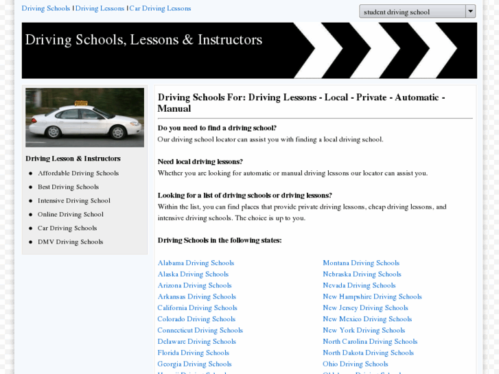 www.localdrivingschools.net