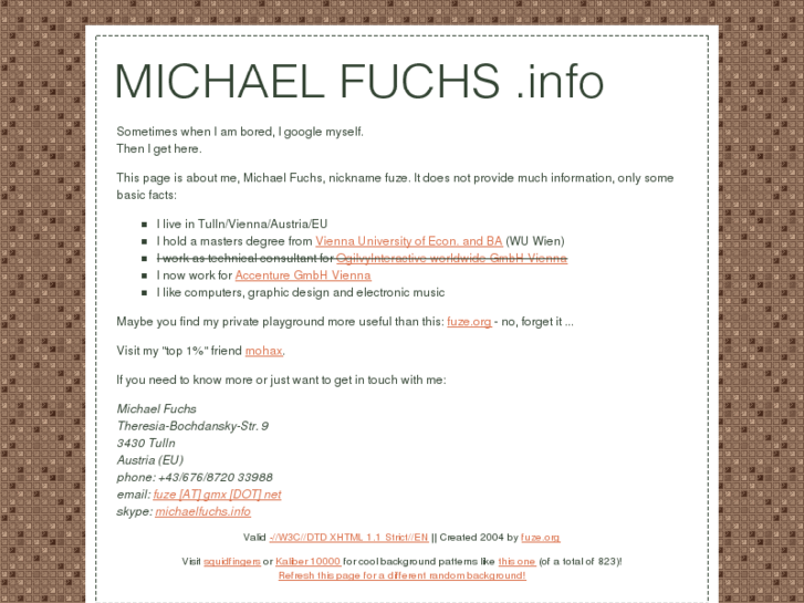 www.michaelfuchs.info