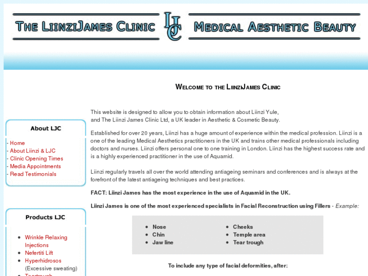 www.theliinzijamesclinic.com