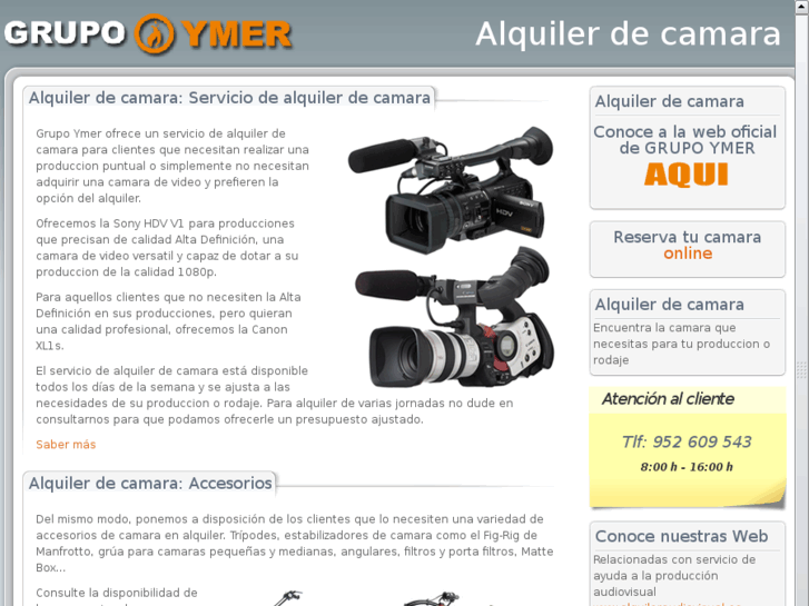 www.alquilerdecamara.com