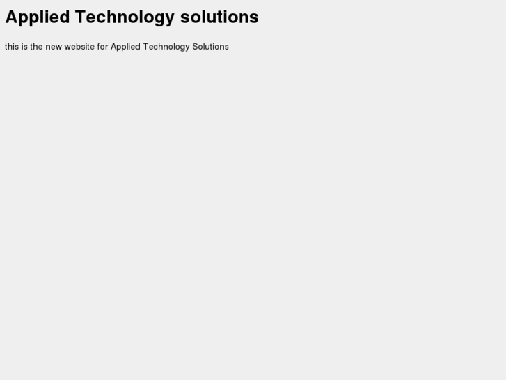 www.appliedtechsolutions.co.nz