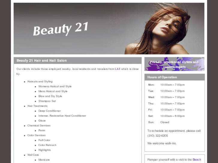 www.beauty21salon.com