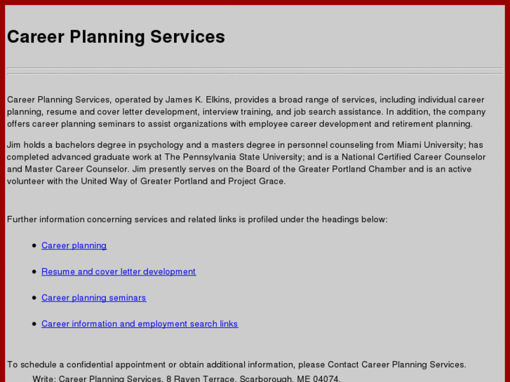 www.careerplanningservices.com