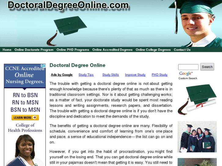 www.doctoraldegreeonline.com