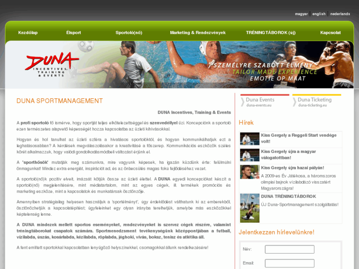 www.duna-sportmanagement.eu