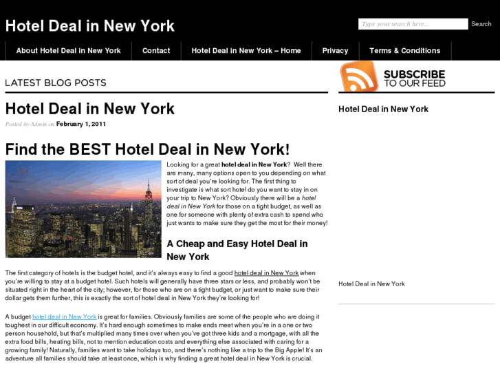 www.hoteldealinnewyork.com