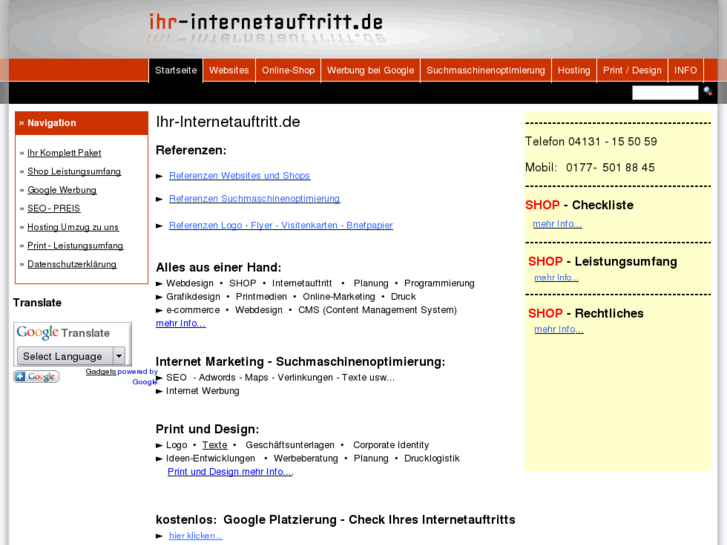 www.ihr-internetauftritt.de