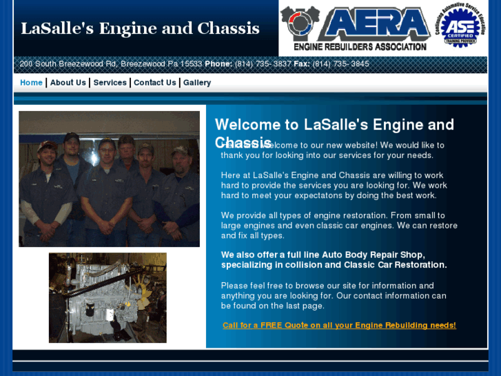 www.lasallesengine.com