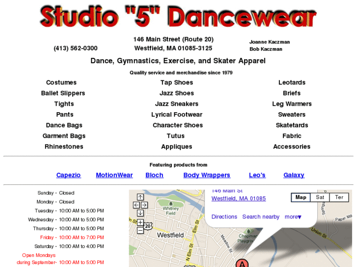 www.studio5dancewear.com