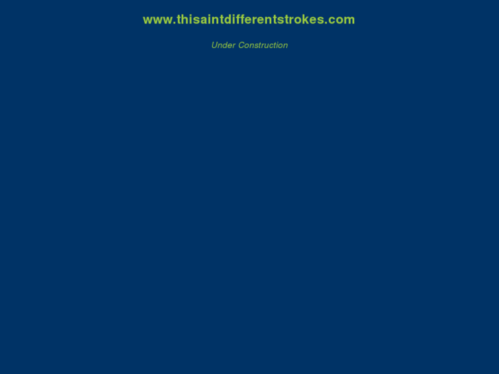 www.thisaintdifferentstrokes.com