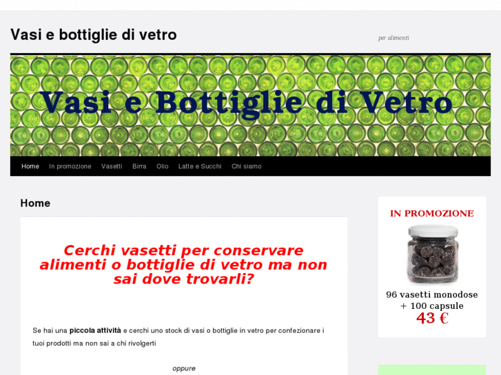 www.vasiebottigliedivetro.com