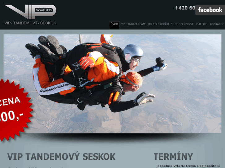 www.vip-tandemovy-seskok.cz