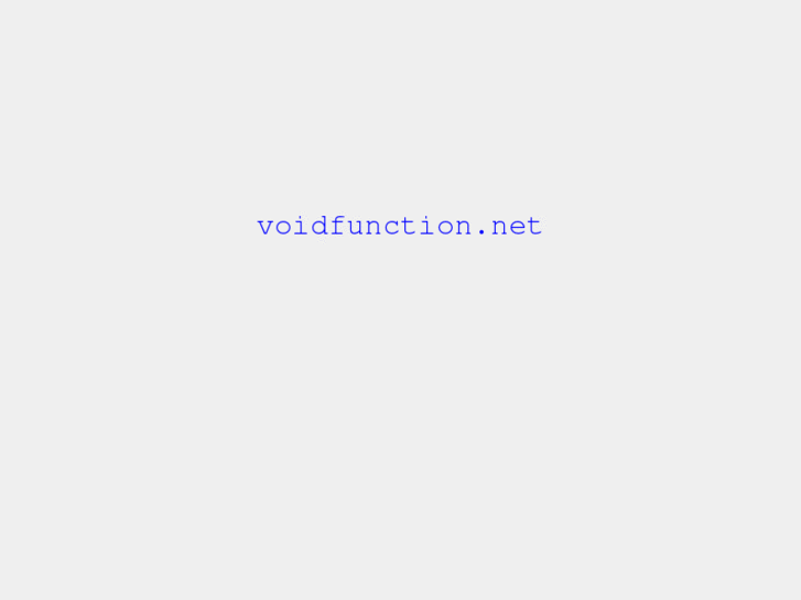www.voidfunction.net