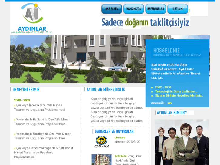 www.aydinlarmuhendislik.net