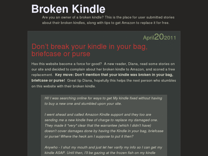 www.brokenkindle.com