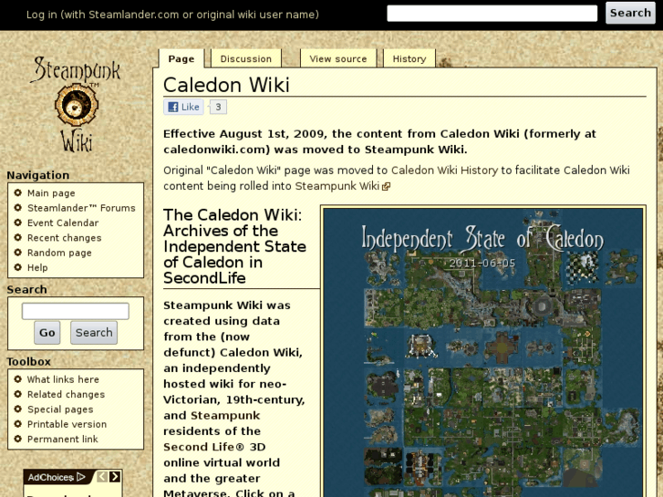 www.caledonwiki.com