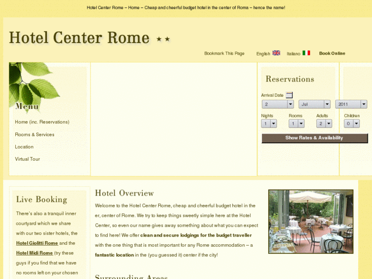 www.centerhotelroma.com