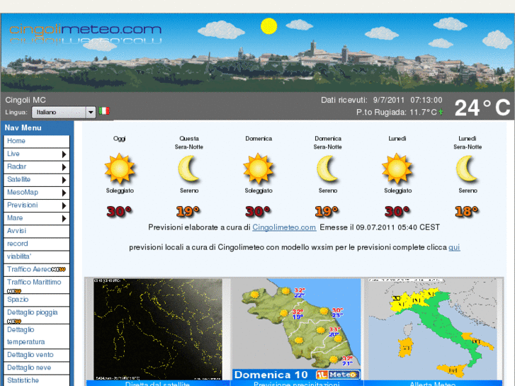 www.cingolimeteo.com