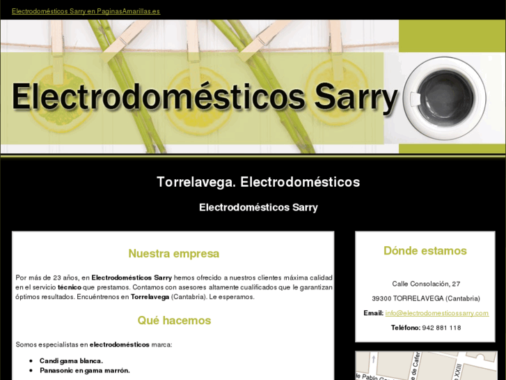 www.electrodomesticossarry.com