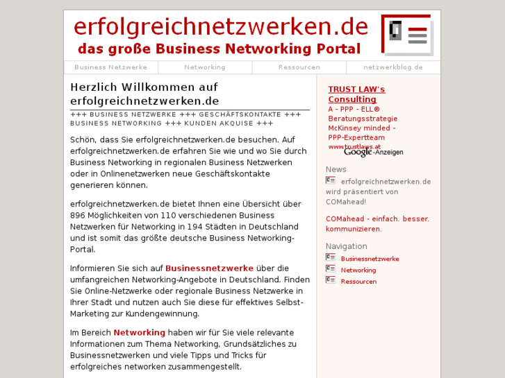 www.erfolgreichnetzwerken.de