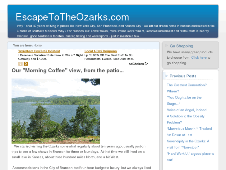 www.escapetotheozarks.com