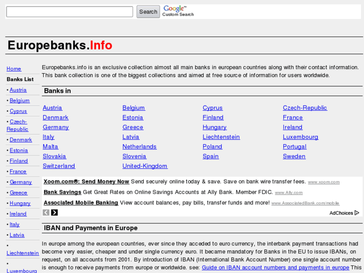 www.europebanks.info