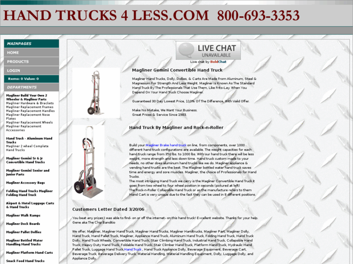 www.handtrucks4less.com