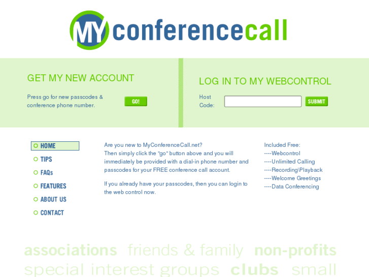 www.myconferencecall.net