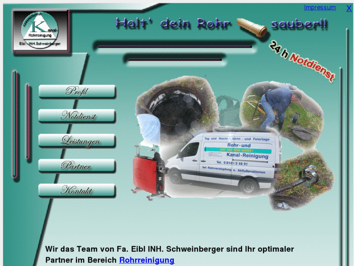 www.rohrreinigung-schweinberger.de