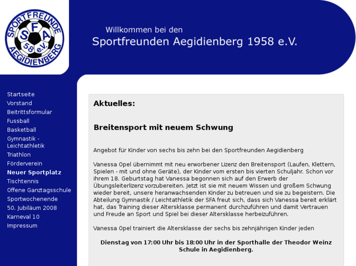 www.sf-aegidienberg.de