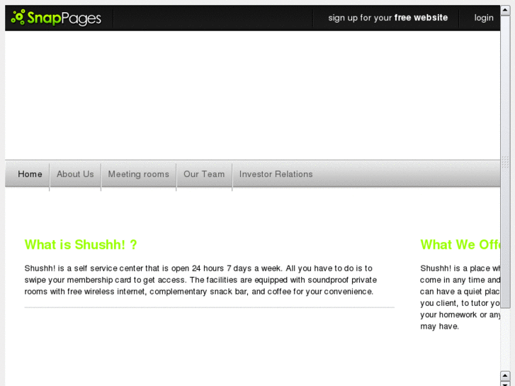 www.shushh.com