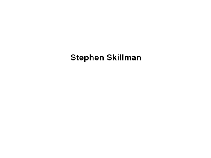 www.stephenskillman.com