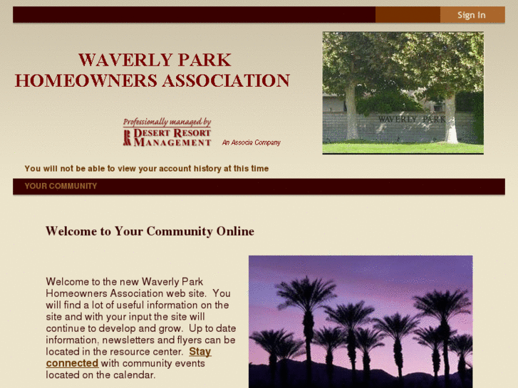 www.waverlyparkhoa.com