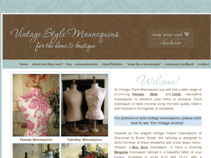 www.antiquestylemannequins.com