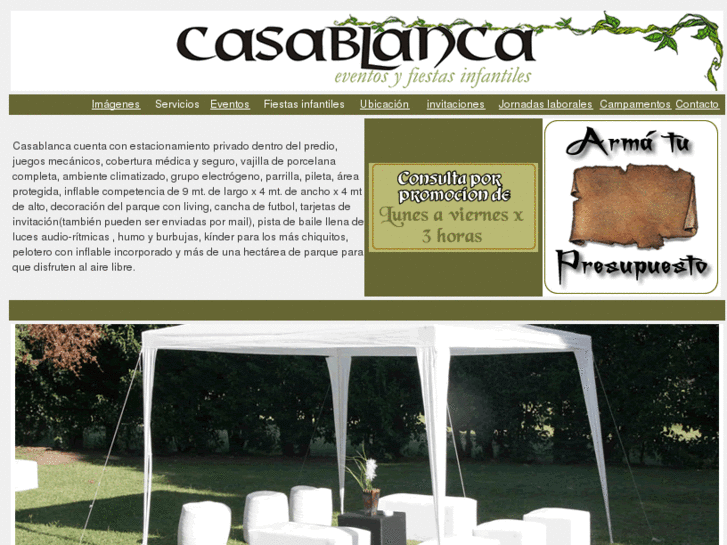 www.casablancafiestas.com